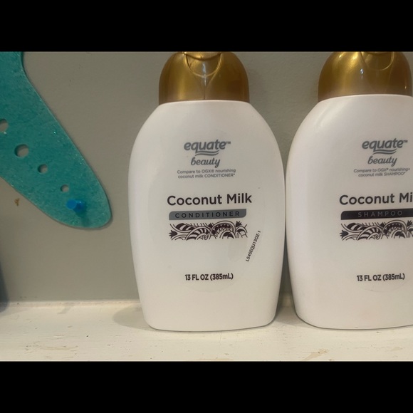 Brand new set of 2 coconut milk shampoo and conditioner 13 fluid oz - Picture 5 of 7